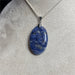 Pendentif Dumortierite Ovale