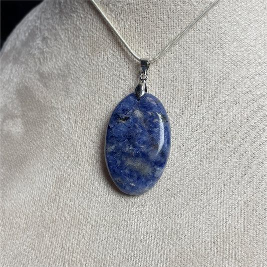 Pendentif Dumortierite Ovale