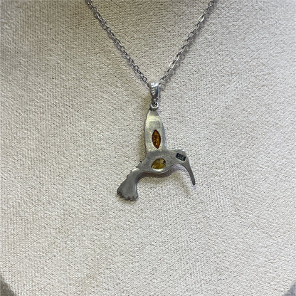 Pendentif Argent 925 Colibri