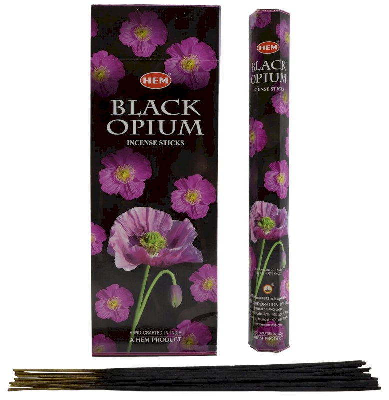 Encens HEM Black Opium 6x20g