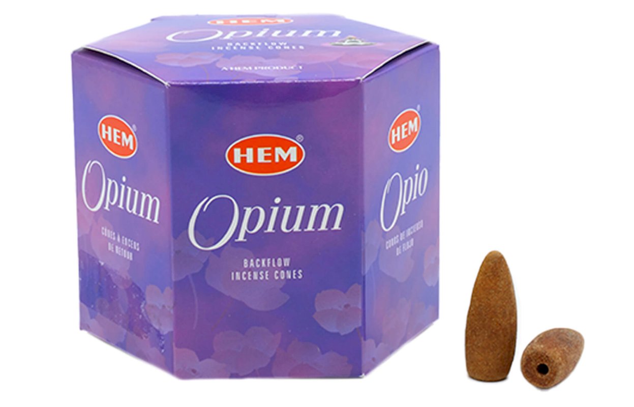 Backflow Cônes HEM Opium 12pcs