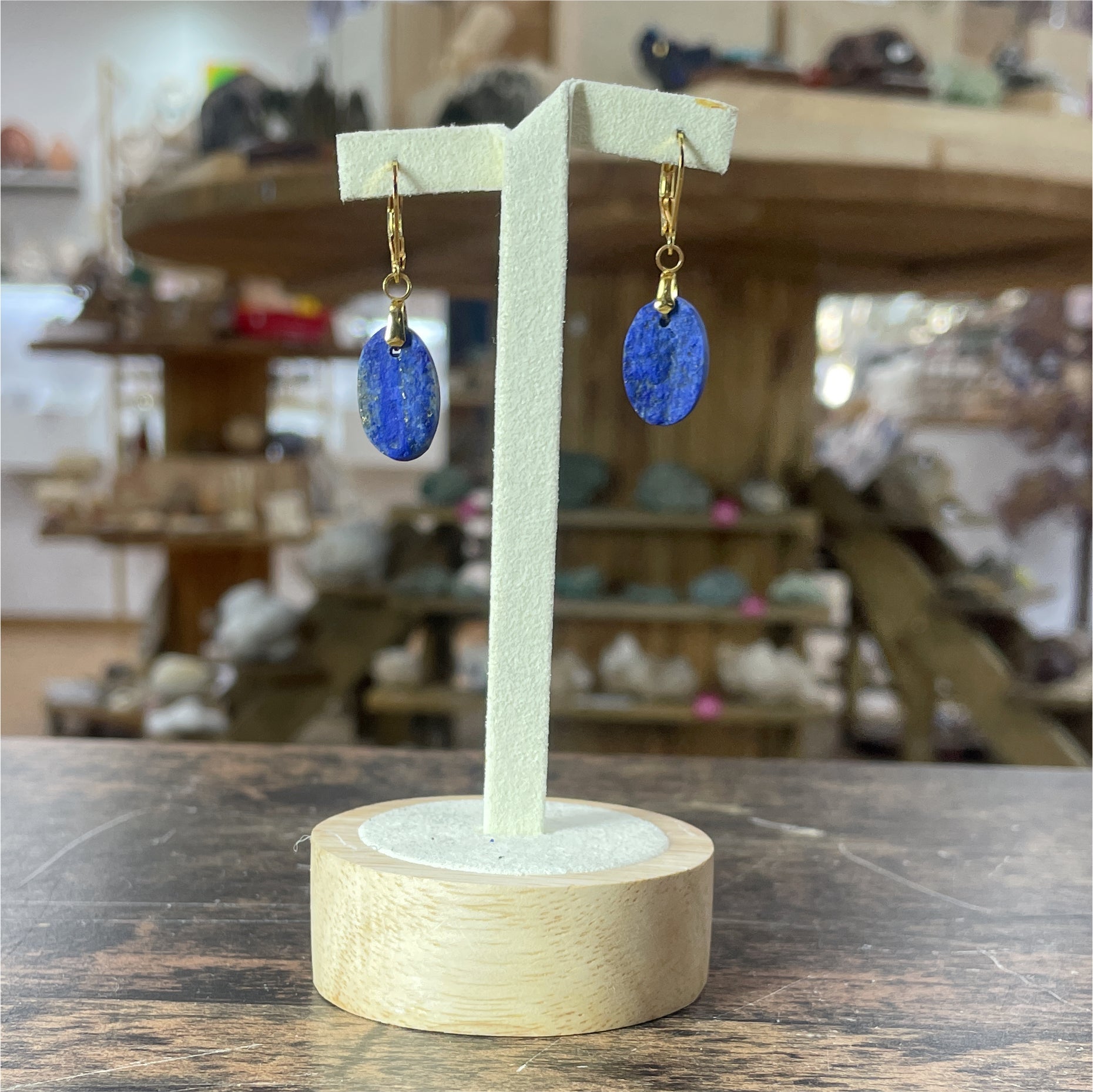 Boucle d'oreilles Lapis Lazuli