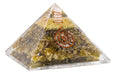 Pyramide Orgonite 'Protection & Prise de Conscience' 6cm