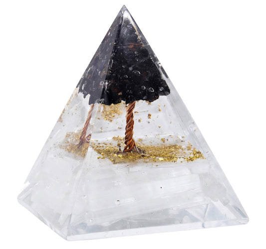 Pyramide Orgonite 'Réussite au Travail' 8cm