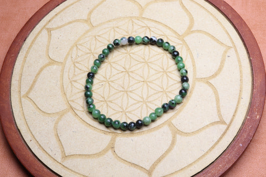 Bracelet Rubis sur Zoïsite