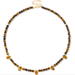Collier Bohème Perles Œil de Tigre 4mm — 45 cm - 2