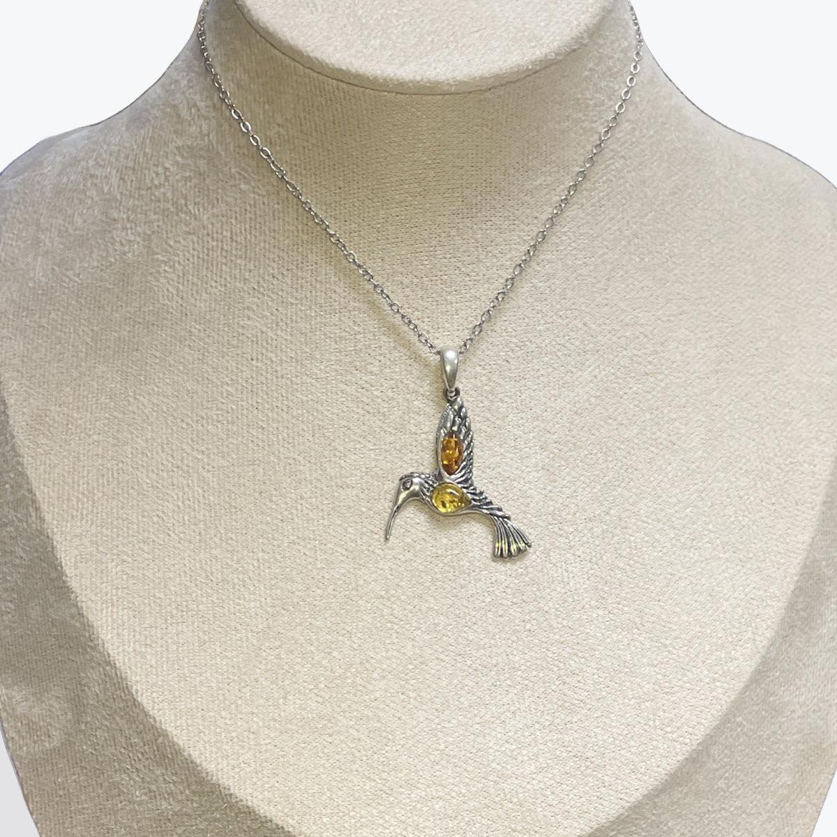Pendentif Argent 925 Colibri