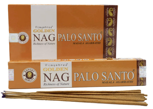 Encens Golden Nag Palo Santo 12x15g