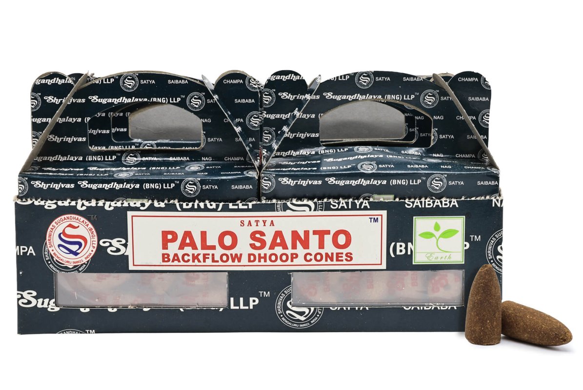 Backflow cônes Satya Palo Santo 6pcs