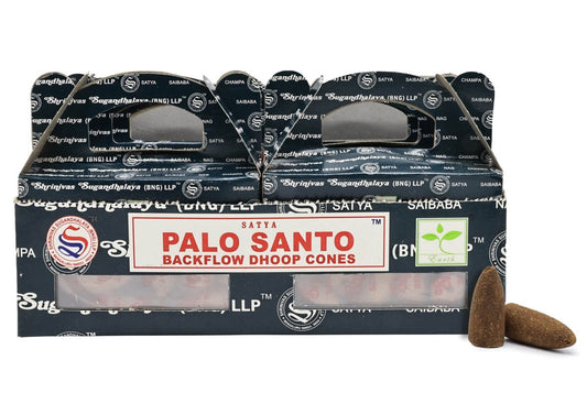 Backflow cônes Satya Palo Santo 6pcs