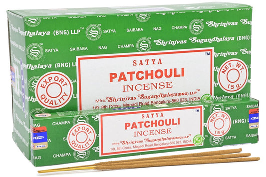 Encens Satya Patchouli 12x15g