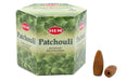 Backflow Cônes HEM Patchouli 12pcs