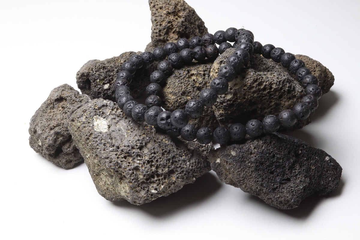 Bracelet Pierre de Lave