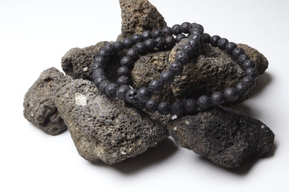 Bracelet Pierre de Lave