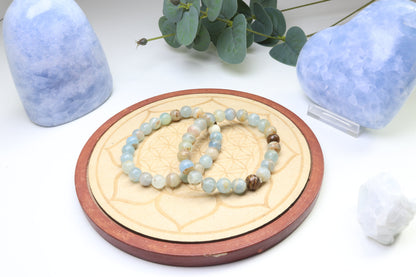 Bracelet Calcite bleu