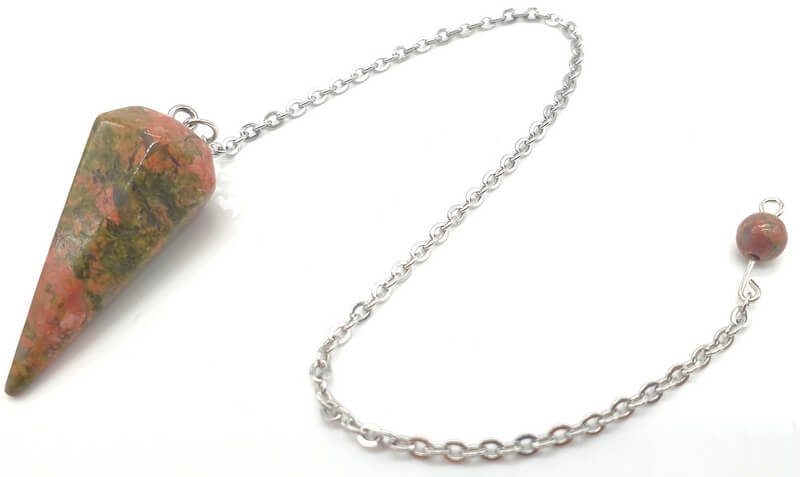 Pendule conique Unakite 3.5cm