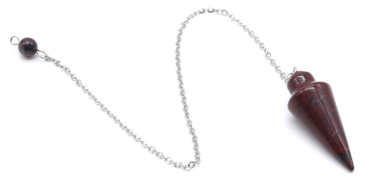 Pendule Goutte Jaspe Arc en Ciel 3cm