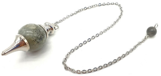 Pendule sphère Labradorite 4cm