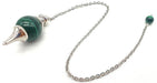 Pendule sphère Malachite 4cm