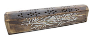 Porte-Encens Bois Coffret Arbre de Vie 30cm