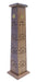 Porte-Encens Bois Tour Motifs Antiques 30cm
