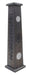 Porte-Encens Bois Tour Fleur de Vie 30cm