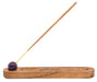 Porte-encens Ski + Améthyste Percée 21cm