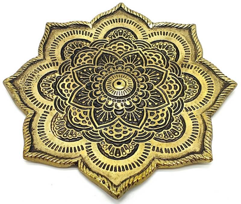 Porte-Encens Métal Lotus 10cm