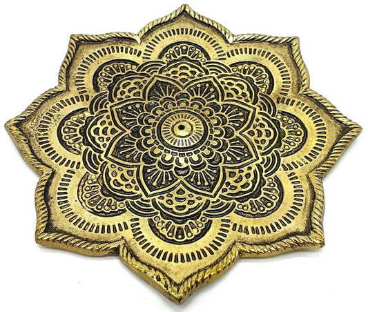 Porte-Encens Métal Lotus 10cm