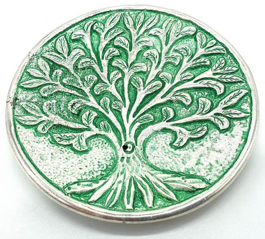 Porte-Encens Métal Arbre de Vie 10cm