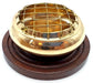Brûleur Résine Bronze Base Bois 8cm