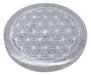 Porte-Encens Sélénite Fleur de Vie 10cm