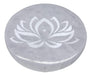 Porte-Encens Sélénite Lotus 10cm