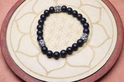 Bracelet Onyx Mat – photo 2