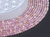 Perles Agate Cerise sur fil