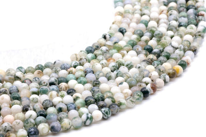 Perles Agate Arbre sur fil