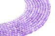 Perles Améthyste 'Purple Light' sur fil