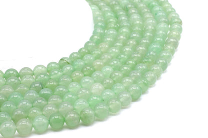Perles Aventurine Verte sur fil