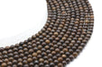 Perles Bronzite sur fil