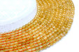 Perles Citrine Naturelle sur fil