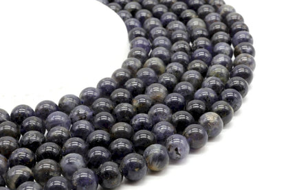 Perles Cordierite sur fil