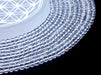 Perles Cristal de Roche sur fil
