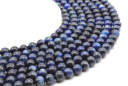 Perles Cyanite sur fil