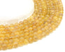 Perles Fluorite Jaune sur fil