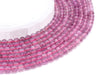Perles Fluorite Violette sur fil