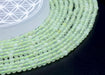 Perles Jade Verte sur fil