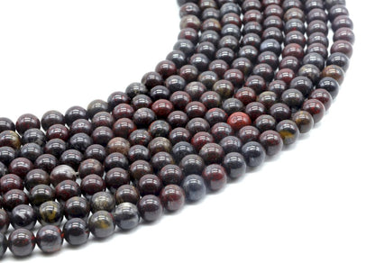 Perles Jaspe Arc-en-Ciel sur fil