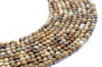 Perles Jaspe Paysage sur fil