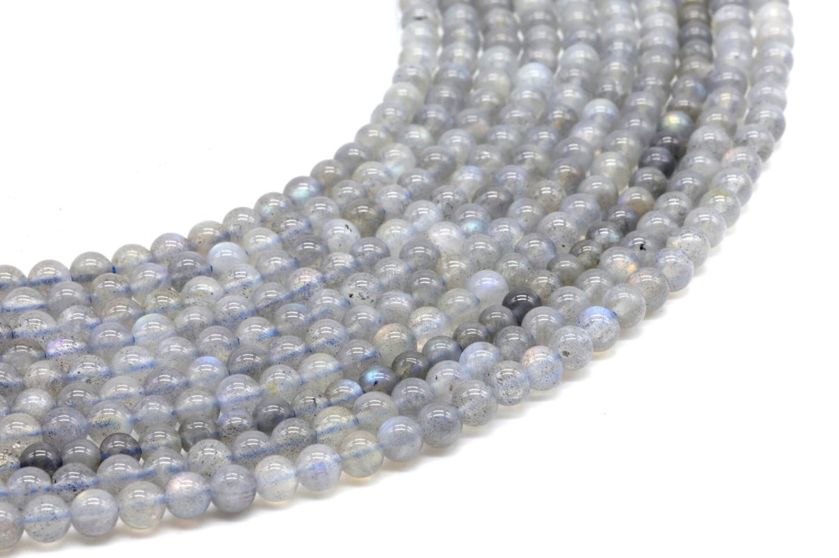 Perles Labradorite 'AA' sur fil