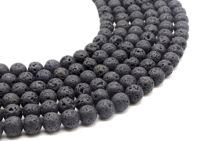 Perles de Lave sur fil
